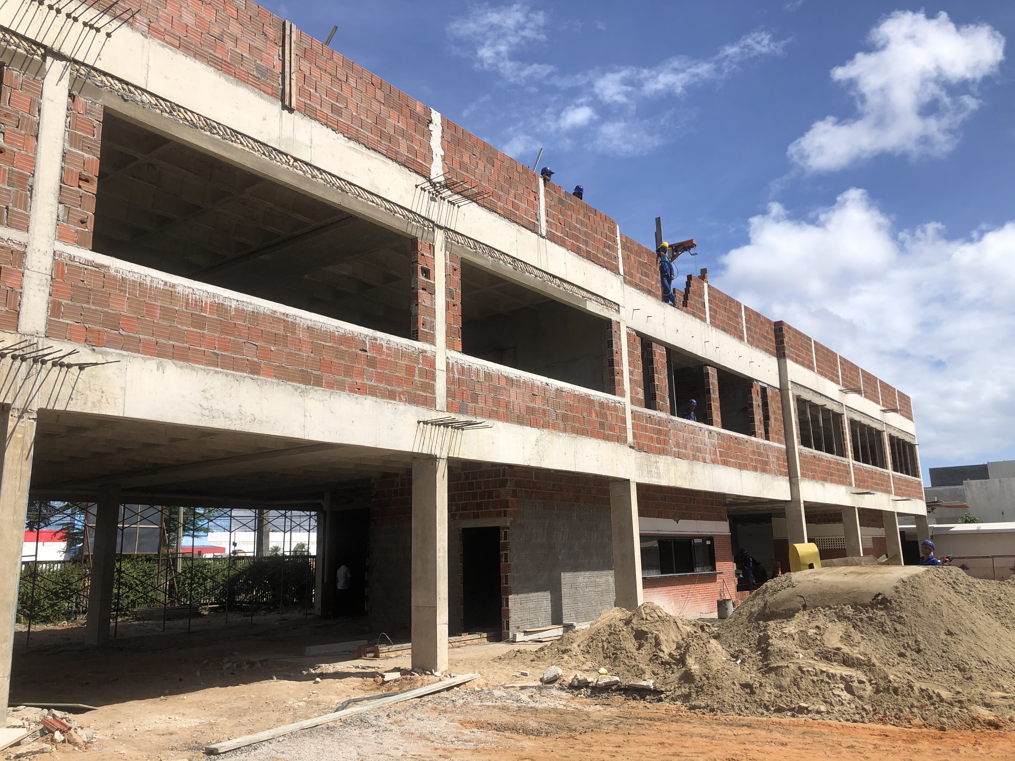 Ampliação Espaço Esportivo Colégio CEI Romulado